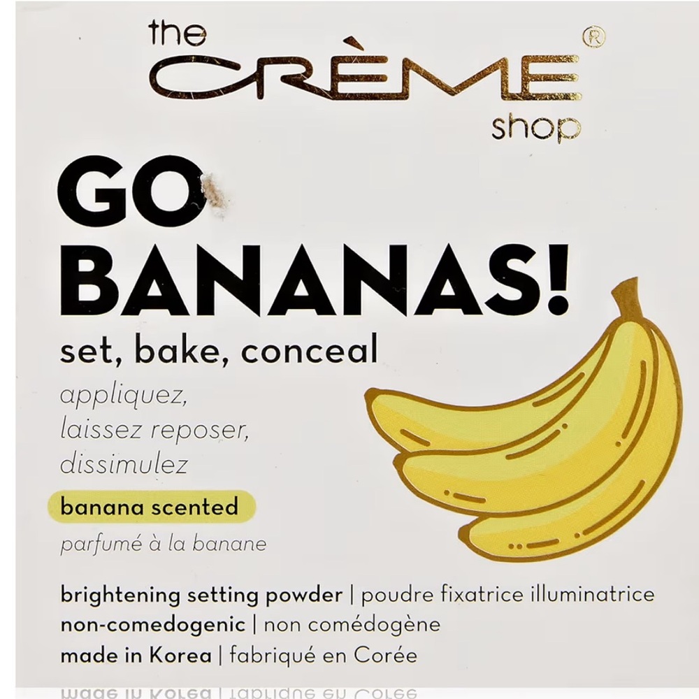 The Crème Shop | GO BANANAS! Banana Face Setting Powder